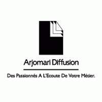 Arjomari Diffusion logo vector logo
