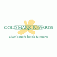 Gold Mark Rewards logo vector logo