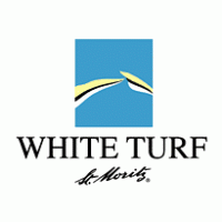 White Turf St. Moritz logo vector logo