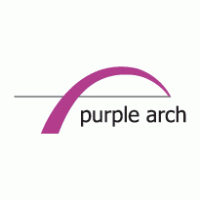 Purple Arch logo vector logo