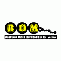 BOM logo vector logo