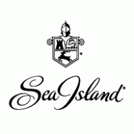 Sea Island logo vector logo
