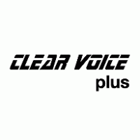 Clear Voice plus logo vector logo