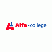 Alfa College logo vector logo