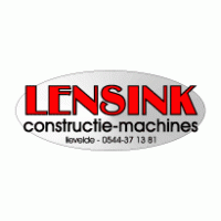 Lensink Constructie-Machines logo vector logo