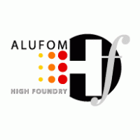 Alufom High Foundry logo vector logo