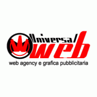Universal Web logo vector logo