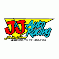 J&J Auto Racing logo vector logo