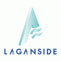 Laganside logo vector logo