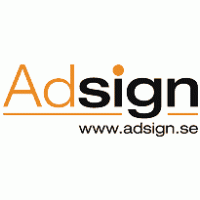 Adsign logo vector logo