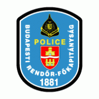 Budapest Police Department logo vector logo