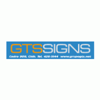 gts signs rotulacion chihuahua logo vector logo