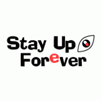 stay up forever logo vector logo