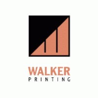 Walker Printing logo vector logo