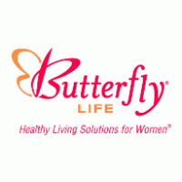 Butterfly Life logo vector logo