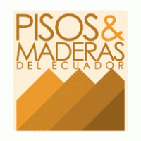 PISOS Y MADERAS DEL ECUADOR logo vector logo