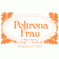 Poltrona Frau logo vector logo