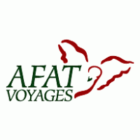 Afat Voyages logo vector logo