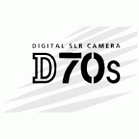 Nikon D70s logo vector logo
