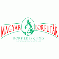 Magyar Borfutár borkereskedés logo vector logo