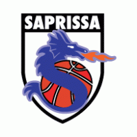 saprissa basket logo vector logo