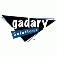 Gadary Solutions logo vector logo