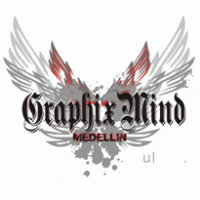 graphix mind logo vector logo