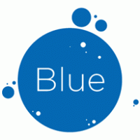 Blue logo vector logo