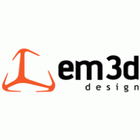 Em3d logo vector logo