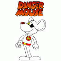 danger mouse logo vector logo