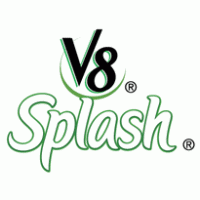 V8 Splash logo vector logo