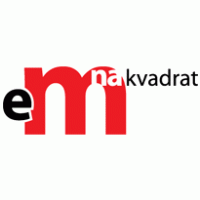 em na kvadrat logo vector logo