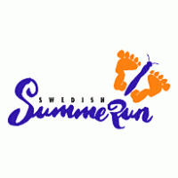 Summer Run logo vector logo