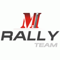 M Rally team logo vector logo