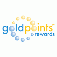 Gold Points logo vector logo