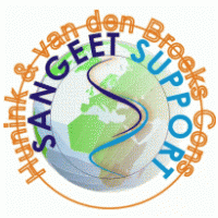 SANGEET SUPPORT logo vector logo