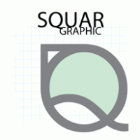 SQUAR GRAPHIC (design by amir) logo vector logo