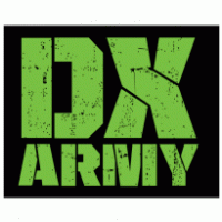 DX ARMY logo vector logo