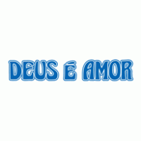 DEUS É AMOR logo vector logo