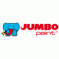 Jumbo paint logo vector logo