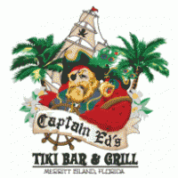 Captain EA’s Tiki Bar & Grill logo vector logo