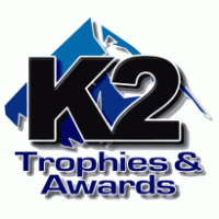 K2 Trophies & Awards logo vector logo