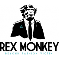 Rex Monkey logo vector logo