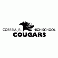 Correia Jr. High School Cougars logo vector logo
