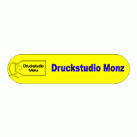 Druckstudio Monz logo vector logo