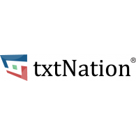 txt Nation logo vector logo