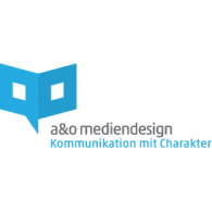 a&o mediendesign logo vector logo