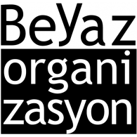 Beyaz organizasyon logo vector logo