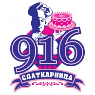 916 Slatkarnica logo vector logo