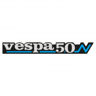 Vespa 50 N logo vector logo
